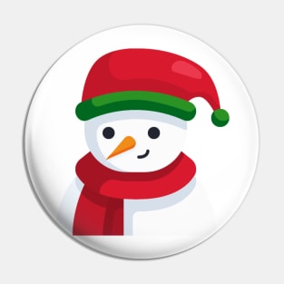 Christmas Snowball Pin