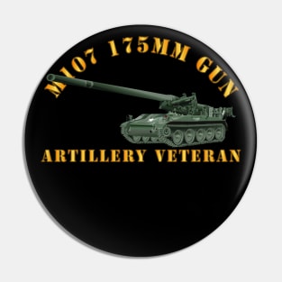 M107 - 175mm Gun - Artillery Veteran Pin