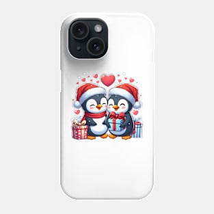 Valentine's Cartoon Delights T-Shirt Phone Case