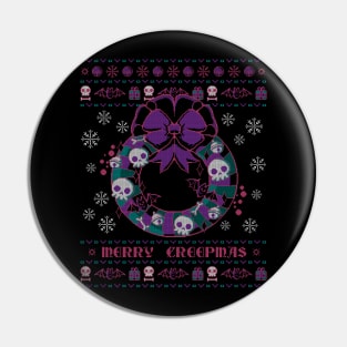 Merry Creepmas Pin