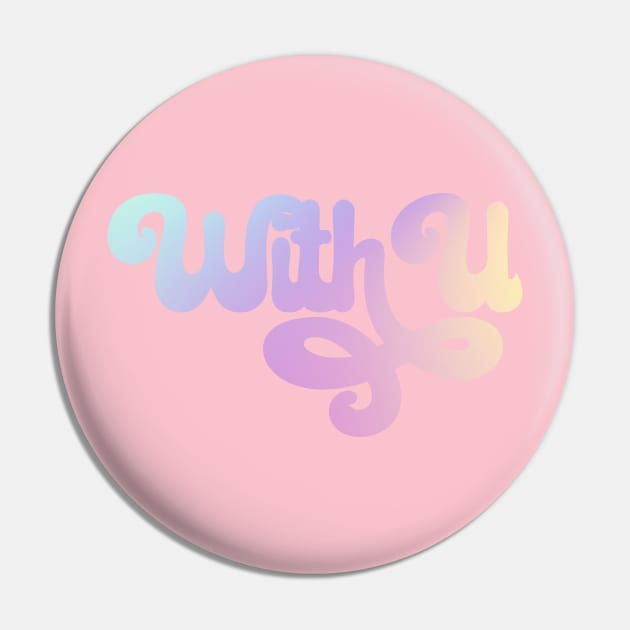 NiziU WithU typography Pin by Oricca