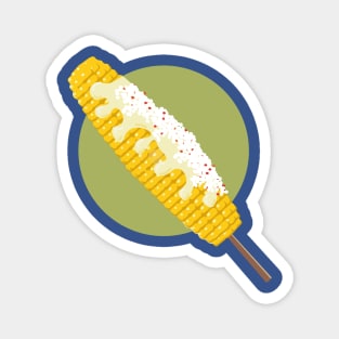 Elote authentic mexican street food corn Cinco de Mayo spicy food lover gift Magnet