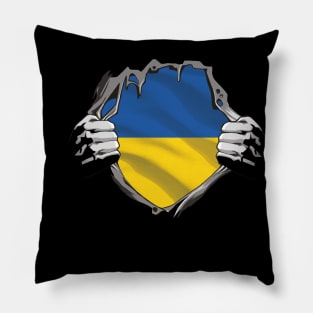 Proud to be Ukrainian ,  ukrainian roots Pillow