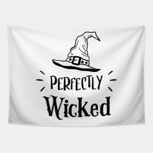 perfectly wicked Halloween Tapestry