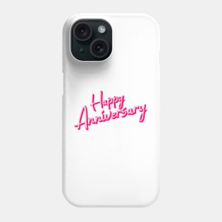 Happy Anniversary Pinky Phone Case