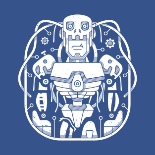 Digital Mechanical Cyborg T-Shirt