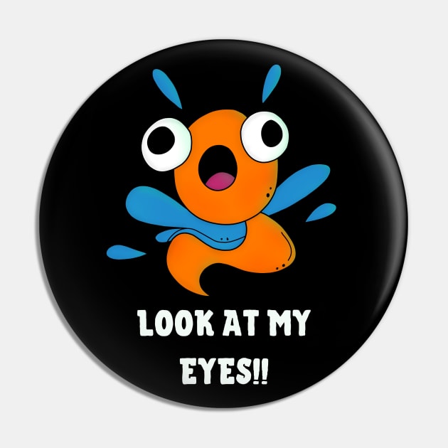 Fish with Big Eyes Pin by pako-valor