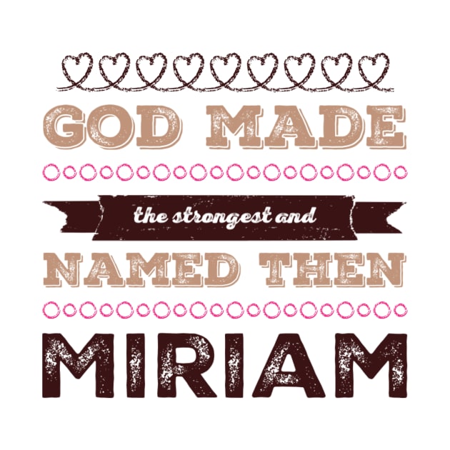 Miriam - Birthday Gift by Meme My Shirt Shop