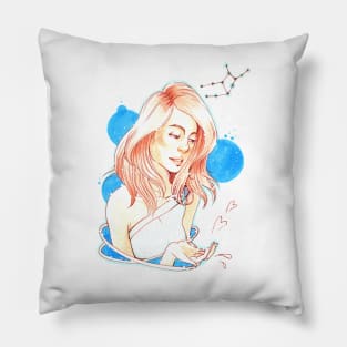 Virgo Constellation Pillow