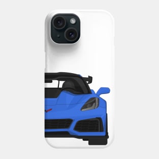 Z06 ZR1 BLUE Phone Case