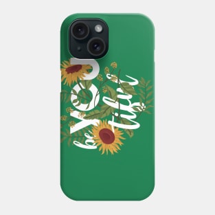 Beyoutiful. Floral design Phone Case