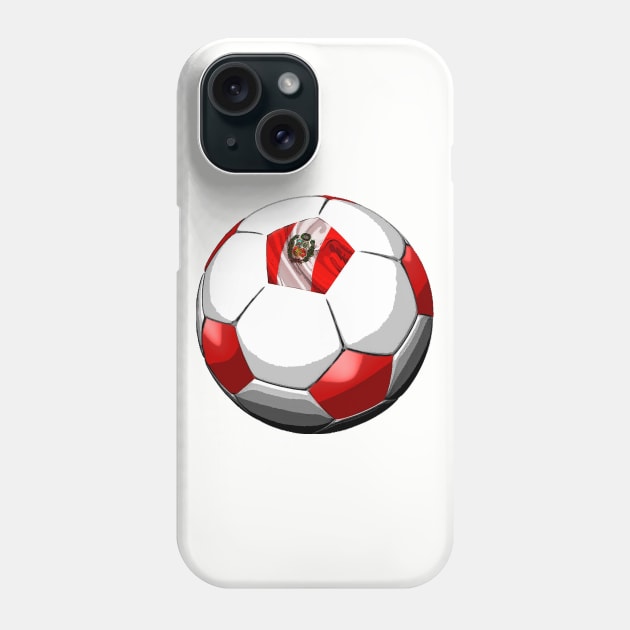 Peru Soccer Phone Case by asaiphoto