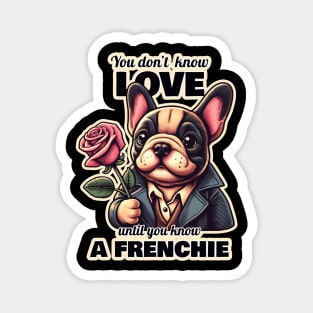 French Bulldog Valentine's day Magnet