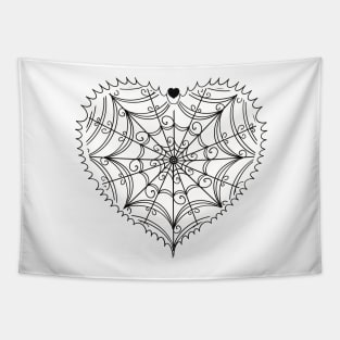 Gothic heart Tapestry