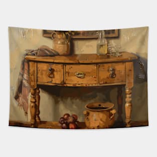 Antique Furniture Art Tapestry