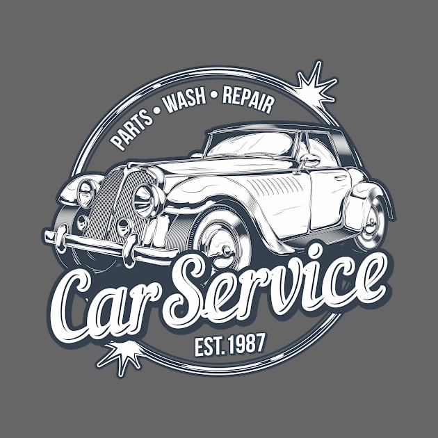 Retro Car Service by Genuine Vintage