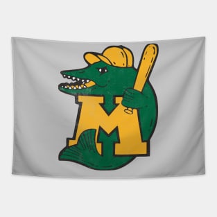 Classic Madison Muskies Minor League Baseball Tapestry