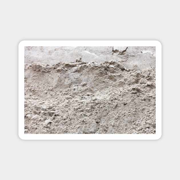 Sand texture on beach Magnet by textural