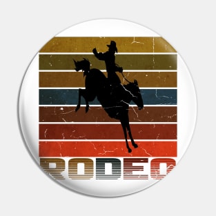 vintage rodeo Pin