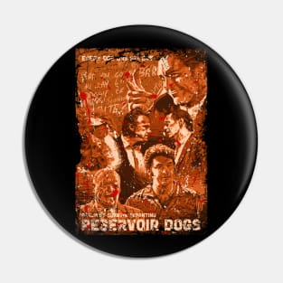 Retro Neo Noir Crime Film Pin