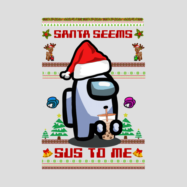 Gamer Santa Seems Sus to Me by Bubbly Tea