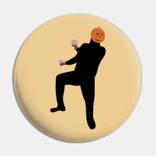 Dancing pumpkin man Pin