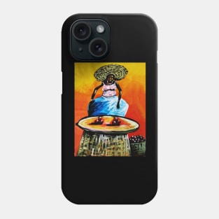 African Woman Black History, Artwork Phone Case