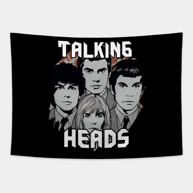 Talking Heads Tapestry by Pixy Official