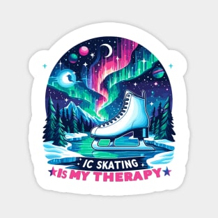 Ice Skating Magnet