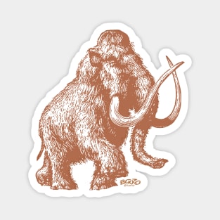 Wooly Mammoth 2 Magnet