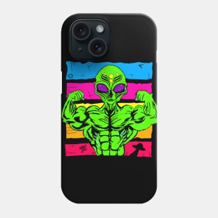My cat never likes aliens, Aliens Don't Believe in You, Either, Phone Case