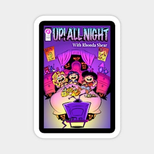 Up All Night variant Halloween kids Magnet