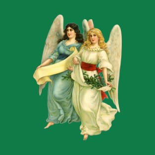 Victorian Christmas Angels T-Shirt