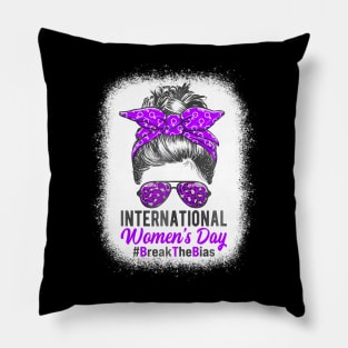 International Womens Day Break The Bias 8 March Pillow