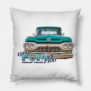 1960 Ford F100 Pickup Truck Pillow