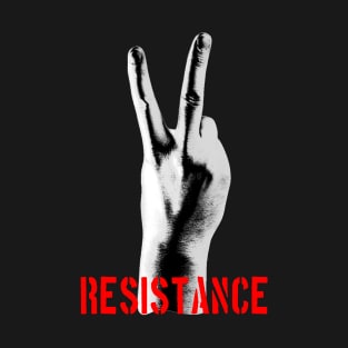 Resistance Two Fingers T-Shirt