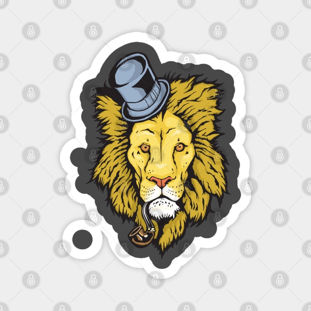 Regal Lion Magnet by IT-Anastas