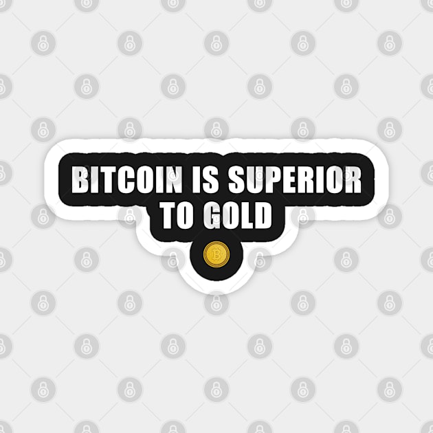 Funny Bitcoin T shirt Magnet by dipdesai