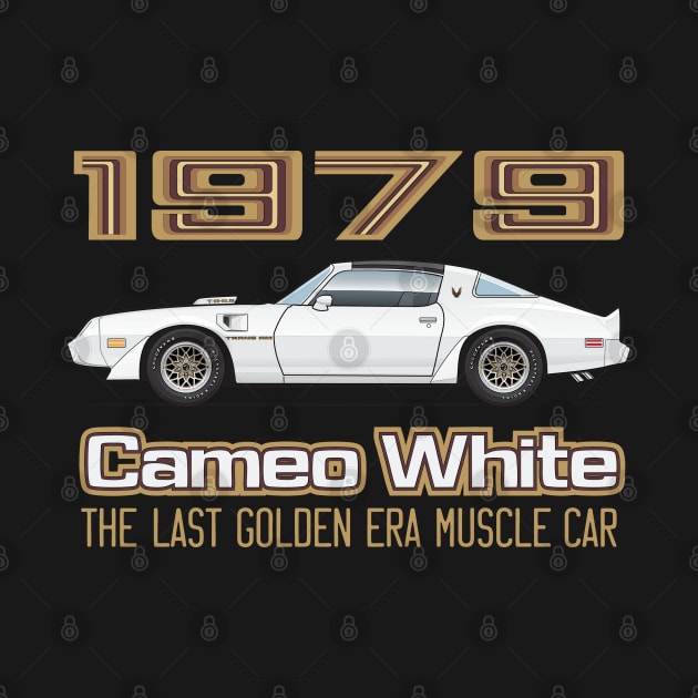 Factory Colors-Cameo White w. Gold Graphics by ArtOnWheels