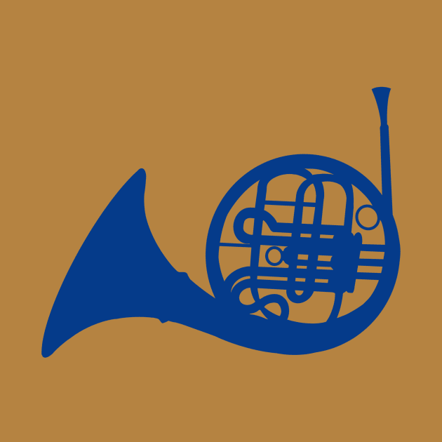 The Blue French Horn by senaeksi