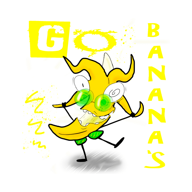 GO BANANA'S! by madtownstudio3000