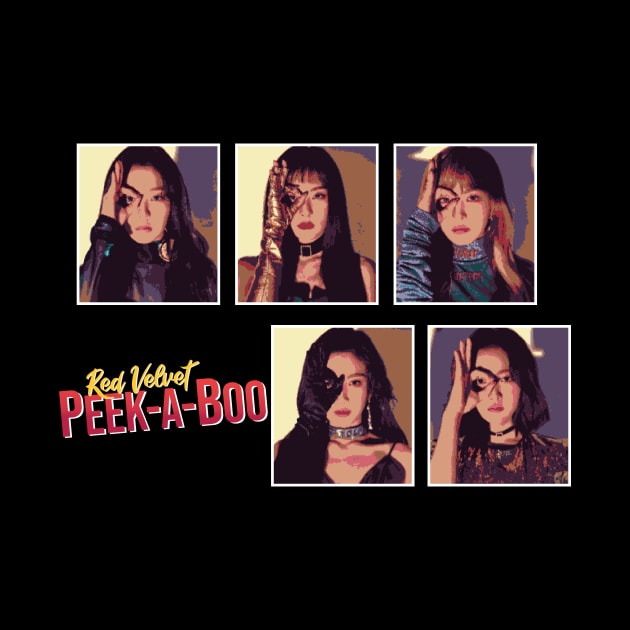 Red Velvet Peek-A-Boo by wennstore