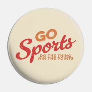 go sports ! do the thin win the points Pin