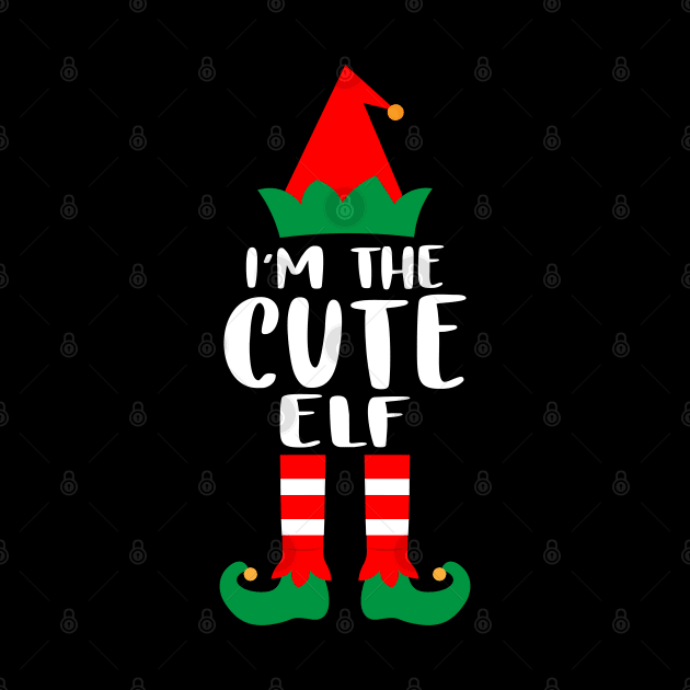 I'm The Nurse Cute Elf Family Matching Group Christmas Costume Outfit Pajama Funny Gift by norhan2000