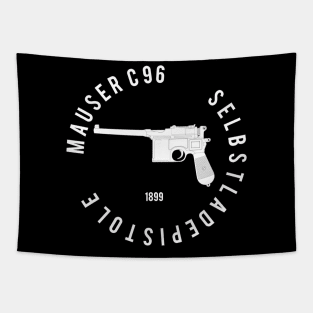 German Mauser C96 pistol Tapestry