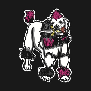 Spooky Horror Punk Dog T-Shirt