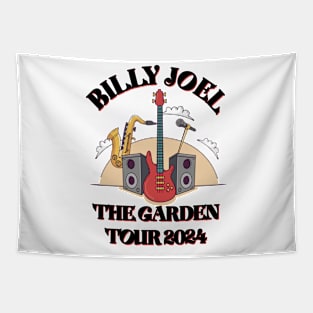 BILLY JOEL THE GARDEN TOUR 2024 BLACK Tapestry