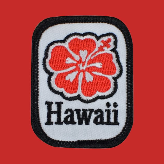 Hawaii Hibiscus Patch by HaleiwaNorthShoreSign