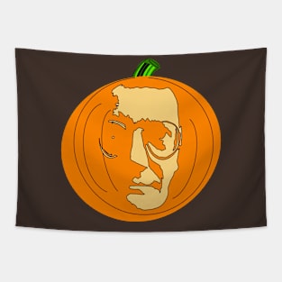 Del Close Pumpkin Tapestry