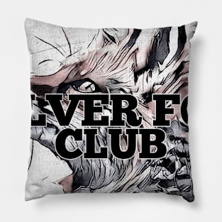 The Silver Fox Club Design Pillow